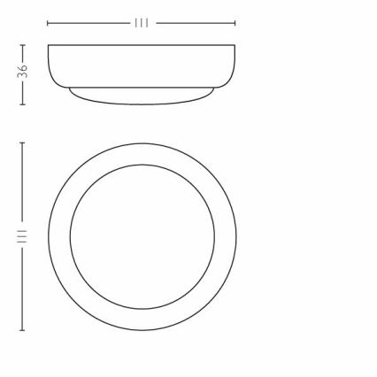 Philips - LED Dětské dotykové světlo LED/0,3W/2xAA