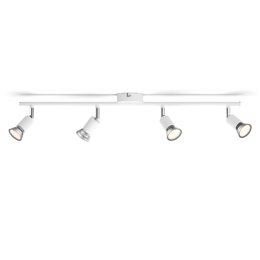 Philips - Bodové svítidlo 4xGU10/50W/230V bílá