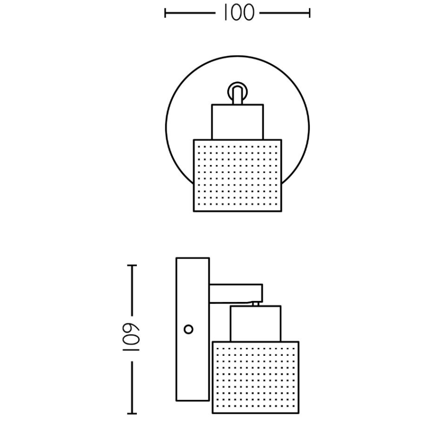 Philips - Bodové svítidlo NIALL 1xGU10/5W/230V černá/mosaz