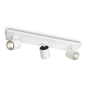 Philips - Bodové svítidlo RUNNER 3xGU10/20W/230V