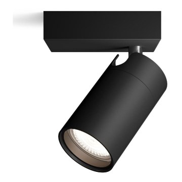 Philips - Koupelnové bodové svítidlo IDRIS 1xGU10/5W/230V IP44 černá
