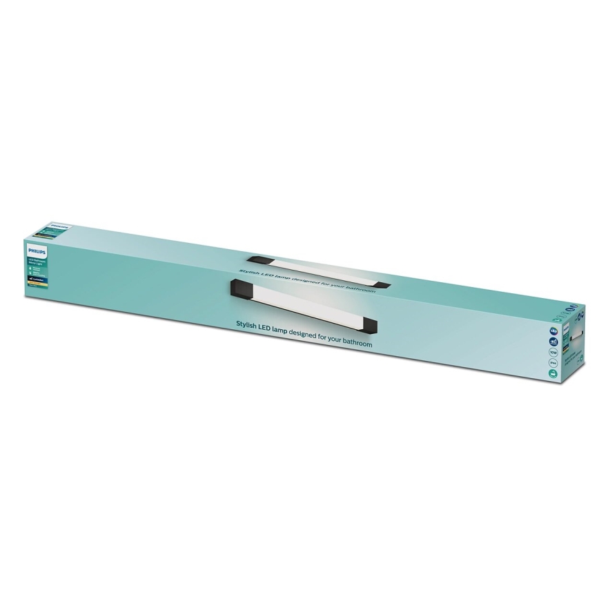 Philips - Koupelnové osvětlení zrcadla ROVER LED/10W/230V IP44 černá