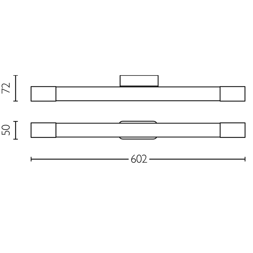 Philips - Koupelnové osvětlení zrcadla ROVER LED/10W/230V IP44 mosaz