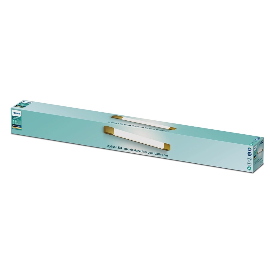 Philips - Koupelnové osvětlení zrcadla ROVER LED/10W/230V IP44 mosaz