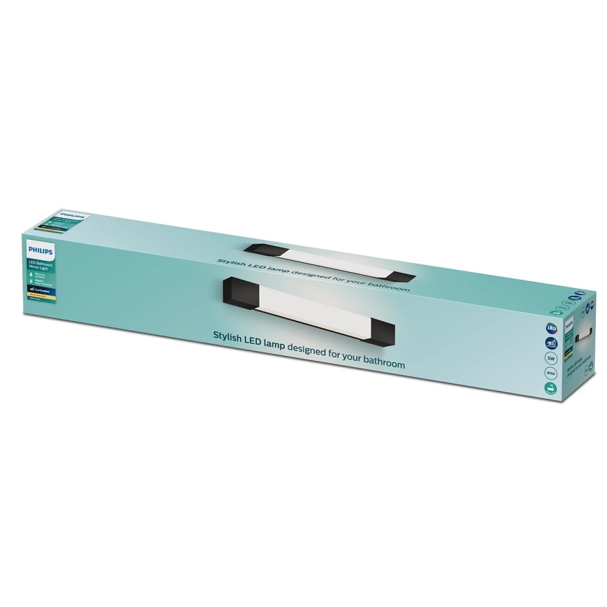 Philips - Koupelnové osvětlení zrcadla ROVER LED/5W/230V IP44 černá