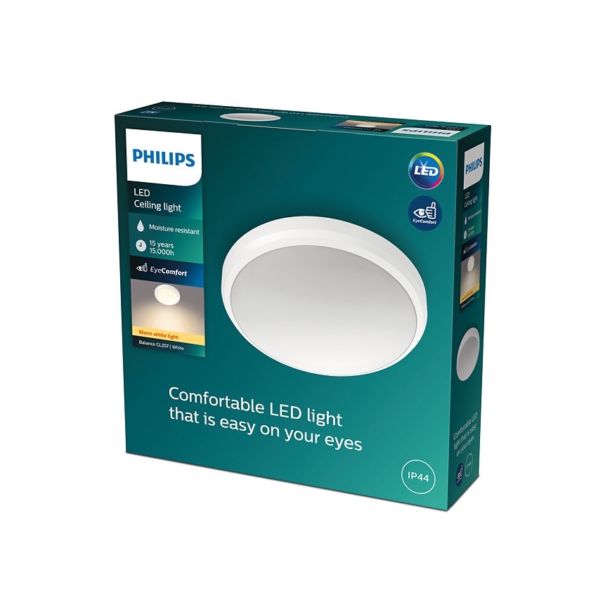 Philips - LED Koupelnové stropní svítidlo BALANCE LED/6W/230V IP44