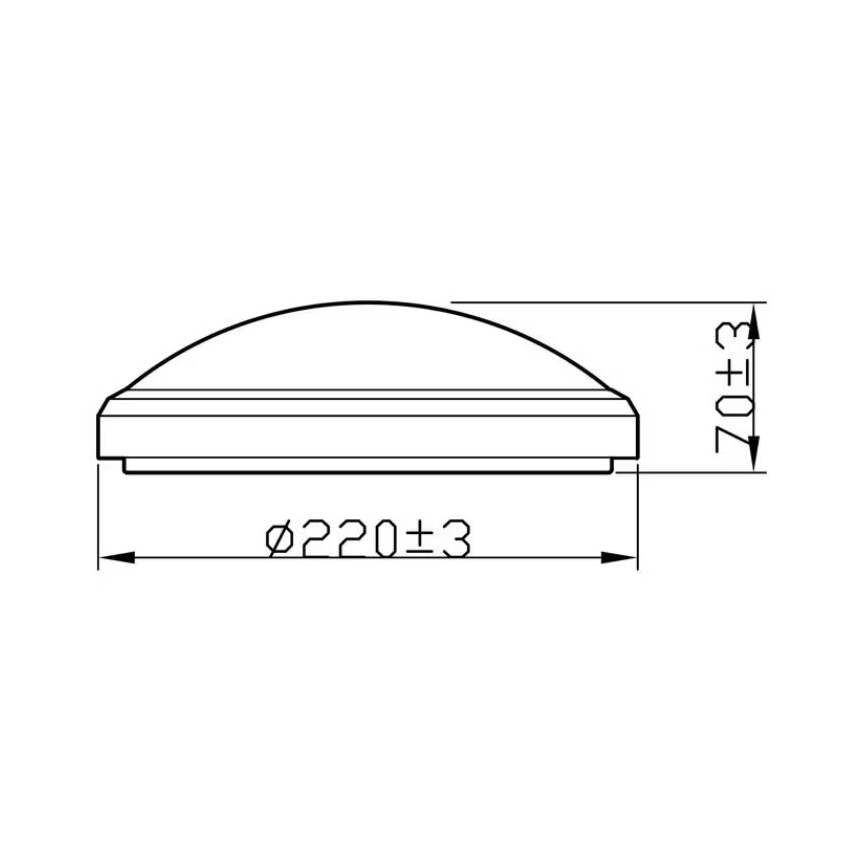 Philips - LED Koupelnové stropní svítidlo LED/6W/230V 4000K IP44