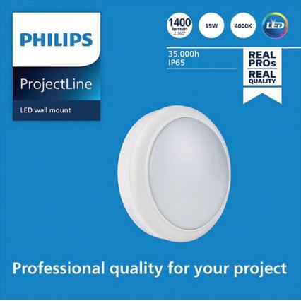 Philips - LED Nástěnné svítidlo PROJECTLINE LED/15W/230V IP65