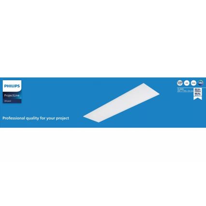 Philips - LED Panel podhledový PROJECTLINE LED/36W/230V UGR19 4000K 119x29,5 cm