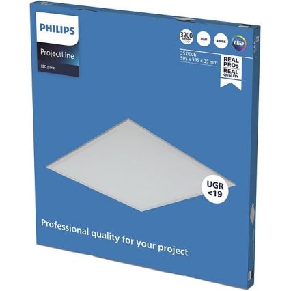 Philips - LED Panel podhledový PROJECTLINE LED/36W/230V 59,5x59,5 cm