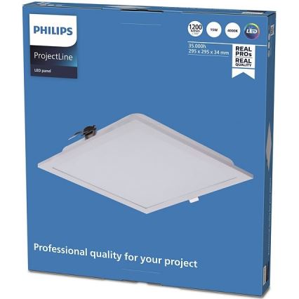 Philips - LED Podhledové svítidlo PROJECTLINE LED/15W/230V 29,5x29,5 cm