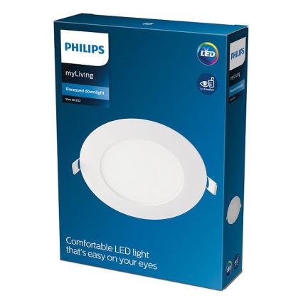 Philips - LED Podhledové svítidlo SLIM LED/9W/230V 3000K