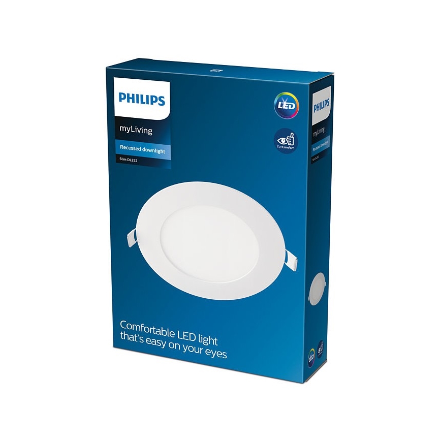 Philips - LED Podhledové svítidlo SLIM LED/9W/230V 3000K