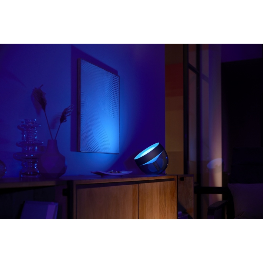 Philips - LED RGB Stmívatelná stolní lampa Hue IRIS LED/8,2W/230V 2000-6500K černá