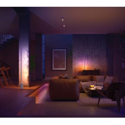 Philips - LED RGB Stmívatelná stolní lampa Hue SIGNE LED/12W/230V 2000-6500K bílá