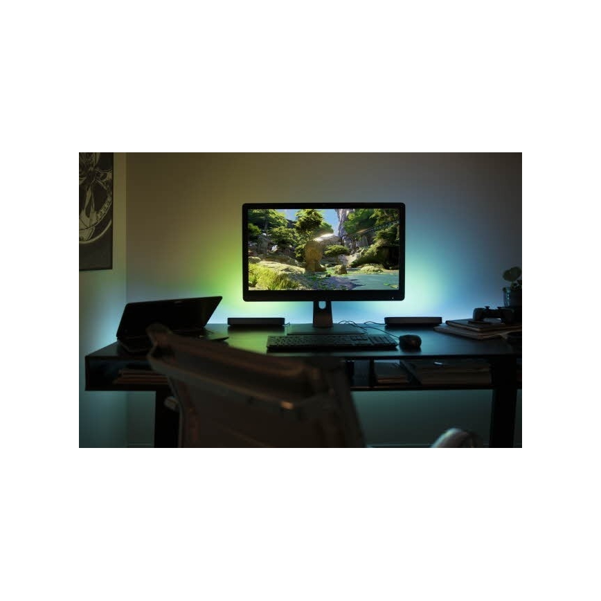Philips 78201/30/E7 - LED RGB Stmívatelná stolní lampa HUE WHITE AND COLOR AMBIANCE LED/6W/230V