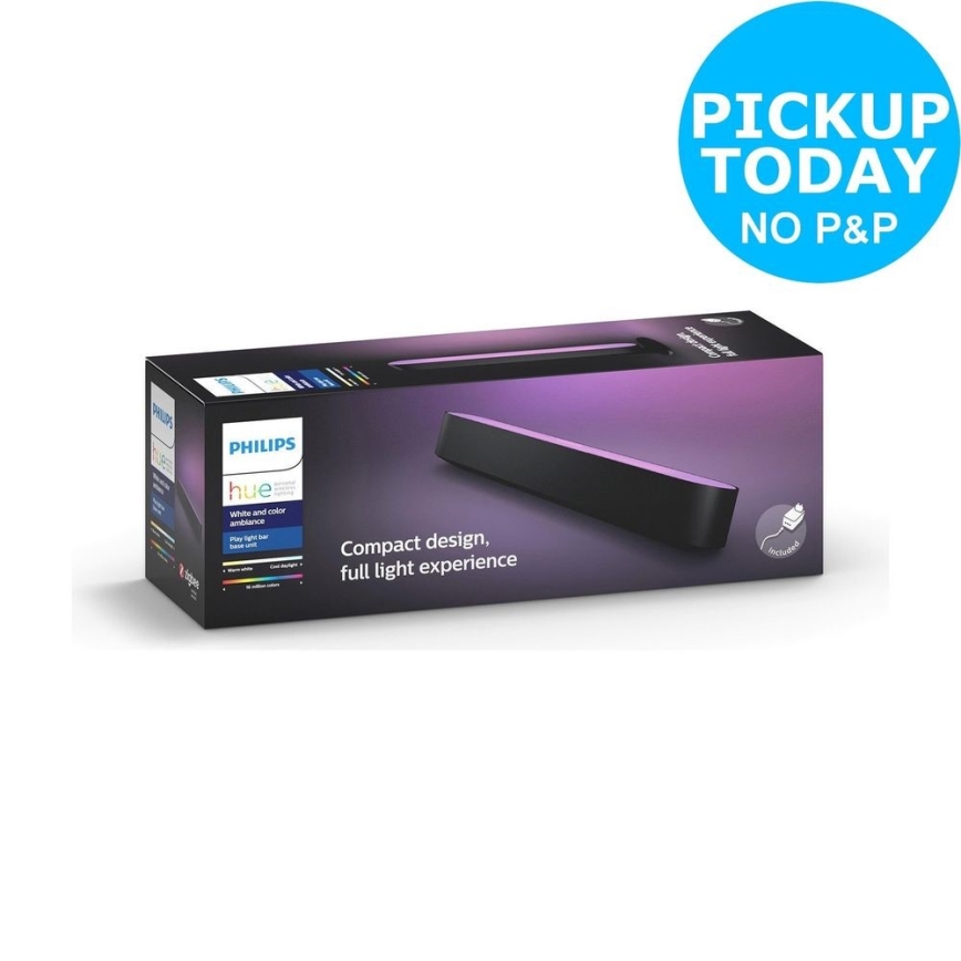 Philips 78201/30/E7 - LED RGB Stmívatelná stolní lampa HUE WHITE AND COLOR AMBIANCE LED/6W/230V
