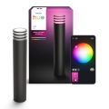 Philips - LED RGB Stmívatelná venkovní lampa Hue LUCCA 1xE27/8,1W/230V 77 cm 1000-20000K IP44