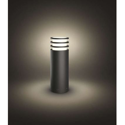 Philips - LED RGB Stmívatelná venkovní lampa Hue LUCCA 1xE27/8,1W/230V 25 cm 1000-20000K IP44