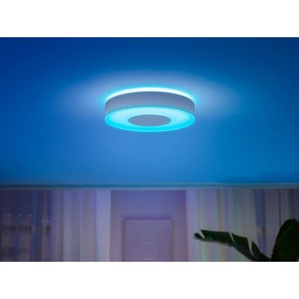 Philips - LED RGB Stmívatelné koupelnové svítidlo Hue XAMENTO LED/33,5W/230V IP44 pr. 381 mm 2000-6500K