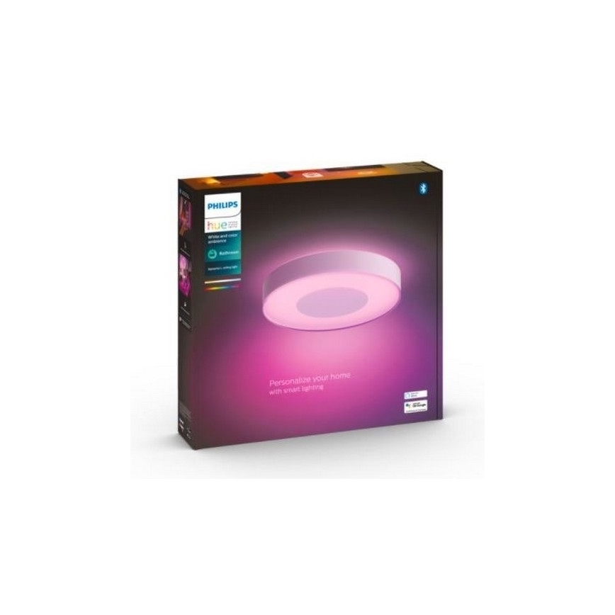 Philips - LED RGB Stmívatelné koupelnové svítidlo Hue XAMENTO LED/33,5W/230V IP44 pr. 381 mm 2000-6500K