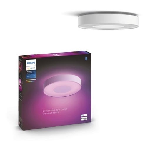 Philips -LED RGB Stmívatelné stropní svítidlo Hue INFUSE LED/33,5W/230V 2000-6500K pr. 381 mm bílá