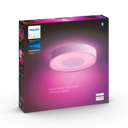 Philips -LED RGB Stmívatelné stropní svítidlo Hue INFUSE LED/33,5W/230V 2000-6500K pr. 381 mm bílá