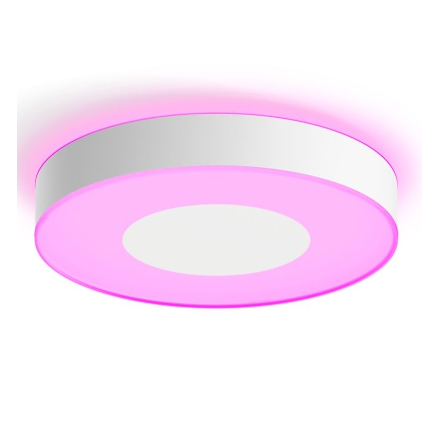 Philips - LED RGB Stmívatelné stropní svítidlo Hue INFUSE LED/52,5W/230V 2000-6500K pr. 425 mm bílá