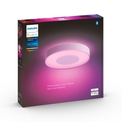 Philips - LED RGB Stmívatelné stropní svítidlo Hue INFUSE LED/52,5W/230V 2000-6500K pr. 425 mm bílá