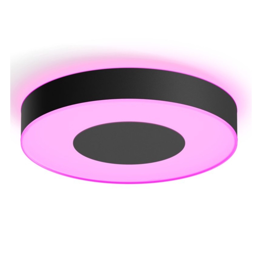 Philips - LED RGB Stmívatelné stropní svítidlo Hue INFUSE LED/52,5W/230V 2000-6500K pr. 425 mm černá