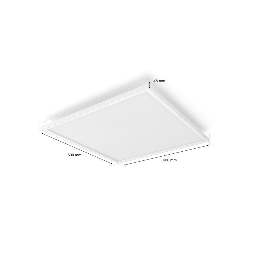 Philips - LED RGB Stmívatelný panel Hue White And Color Ambiance LED/60W/230V 2000-6500K