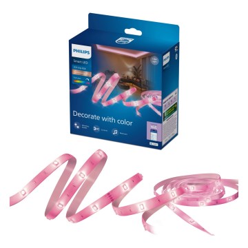 Philips -LED RGB Stmívatelný pásek SMART STRIP 15m LED/20W/230V 2200-6500K Wi-Fi