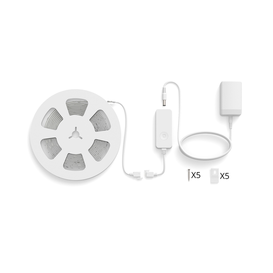Philips - LED RGB Stmívatelný pásek SMART STRIP 5m LED/7W/230V 2200-6500K Wi-Fi