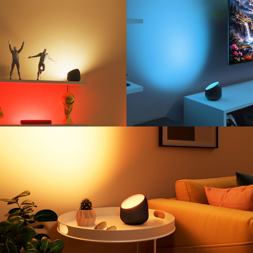 Philips - LED RGB+TW Stmívatelná stolní lampa SMART LED/9W/230V 2200-6500K Wi-Fi