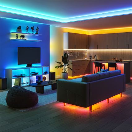 Philips - LED RGBIC Stmívatatelný pásek SMART STRIP 10m LED/43W/230V 2700-6500K Wi-Fi