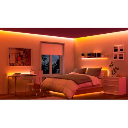 Philips - LED RGBIC Stmívatelný pásek SMART STRIP 2x5m LED/21W/230V 2700-6500K Wi-Fi