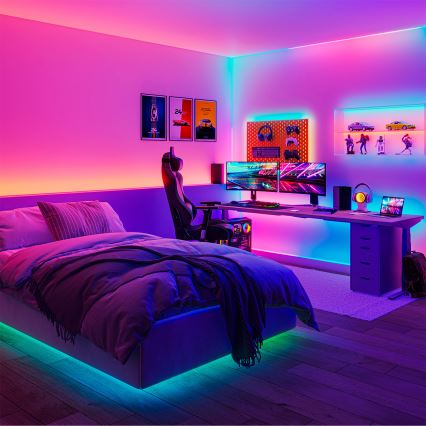 Philips - LED RGBIC Stmívatelný pásek SMART STRIP 3m LED/13W/230V 2700-6500K Wi-Fi