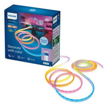 Philips - LED RGBIC Stmívatelný pásek SMART NEON FLEX 10m LED/45W/230V 2700-6500K Wi-Fi