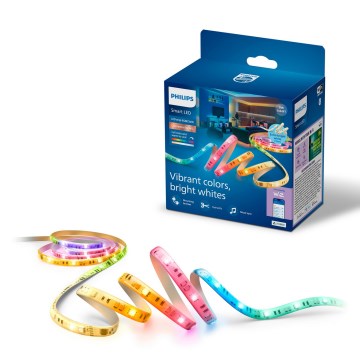 Philips - LED RGBIC Stmívatelný pásek SMART STRIP 3m LED/13W/230V 2700-6500K Wi-Fi