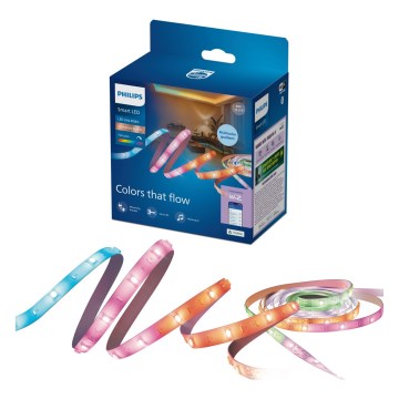 Philips - LED RGBIC Stmívatelný pásek SMART STRIP 4m LED/12W/230V 2700-6500K Wi-Fi