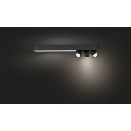 Philips - LED RGBW Stmívatelné bodové svítidlo LED/25W/230V + 3xGU10/5,7W