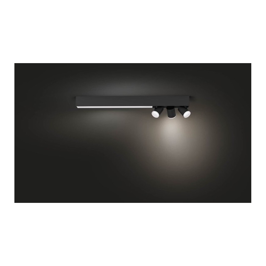 Philips - LED RGBW Stmívatelné bodové svítidlo LED/25W/230V + 3xGU10/5,7W