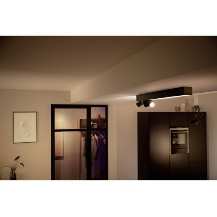 Philips - LED RGBW Stmívatelné bodové svítidlo LED/25W/230V + 3xGU10/5,7W