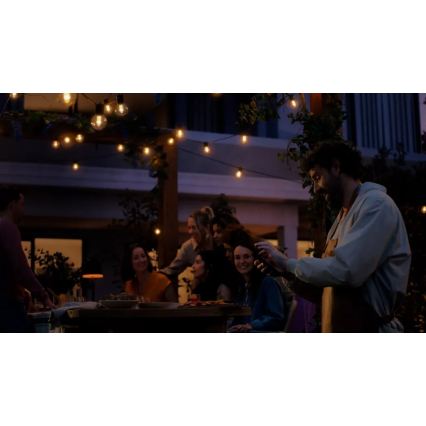 Philips - LED RGBW Prodlužovací stmívatelný venkovní řetěz Hue FESTAVIA 30xLED 21m IP65