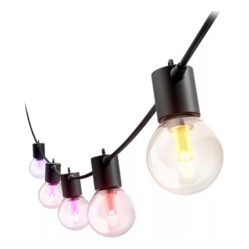 Philips - LED RGBW Prodlužovací stmívatelný venkovní řetěz Hue FESTAVIA 20xLED 14m IP65