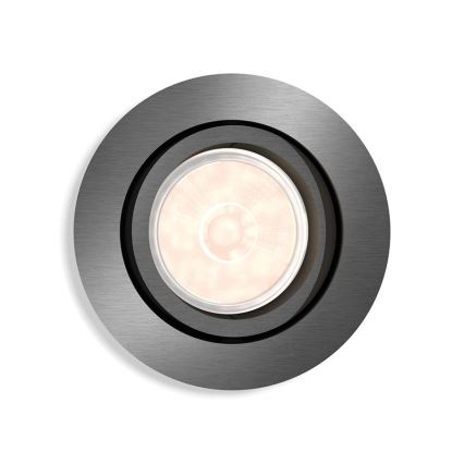 Philips - LED RGBW Stmívatelné podhledové svítidlo DONEGAL 1xGU10/4,8W/230V + dálkové ovládání