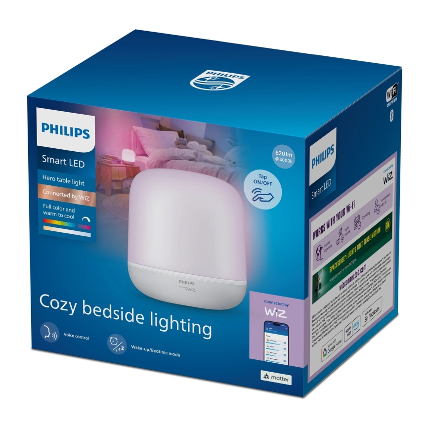 Philips - LED RGBW Stmívatelná dotyková stolní lampa SMART LED/8,5W/230V 2200-6500K Wi-Fi