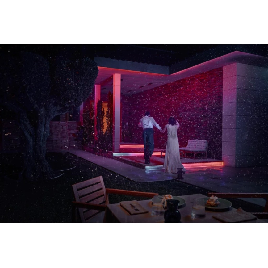 Philips -LED RGBW Stmívatelný venkovní pásek Hue FLUX 10m LED/30W/230V 2200-6500K IP67