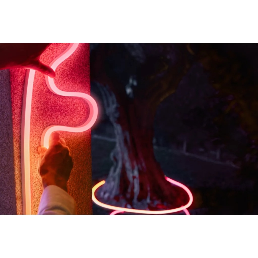 Philips - LED RGBW Stmívatelný venkovní pásek Hue NEON 5m LED/30W/230V 2200-6500K IP67