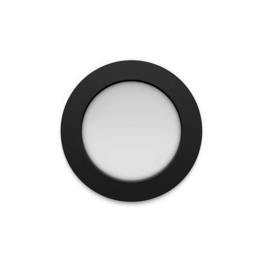 Philips - LED RGBW Stmívatelné koupelnové podhledové svítidlo Hue SLIM LED/12W/230V 1000-20000K černá IP44